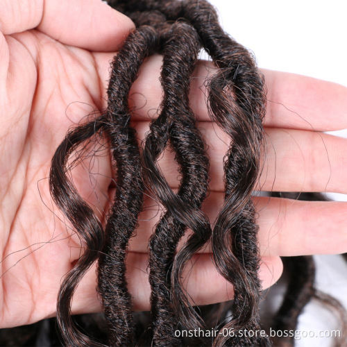 MYZYR Goddess Locs Crochet Hair Extensions Synthetic Twist Braids Hair Locks Crochet braids For Women 24 Strands 18inch Beauty